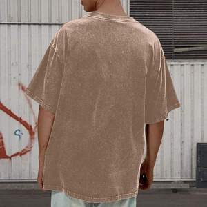 Camiseta de algodón lisa para hombre, uso diario, impresión personalizada, calidad premium, proveedor mayorista 2026 - Product Image 6