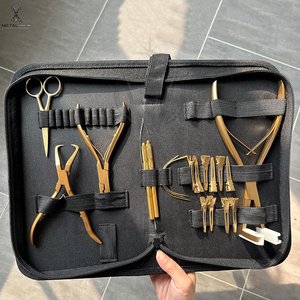 Buen Proveedor, Última Tendencia, Kit de Herramientas para Extensiones de Cabello de Alta Gama, Totalmente Personalizado, Duradero, con Acabado en Dorado, para Salón y Belleza - Product Image 2
