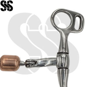 Mors espagnols de haute qualité résistants à la rouille avec incrustations en cuivre, mors pour chevaux en acier inoxydable, nouveau produit tendance à prix de gros - Product Image 6