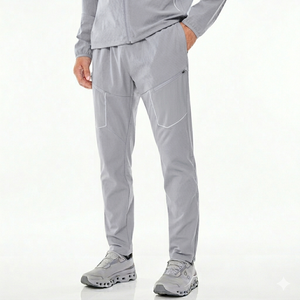 Ensemble de vêtements de détente pour hommes tendance et luxueux, tissu léger et doux, confortable et respirant, pyjama décontracté, coupe élégante, vêtements de maison - Product Image 2