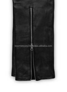 แฟชั่นบุรุษตะวันตกอเมริกันแท้กางเกงหนังวัวแท้กางเกงนักขี่จักรยานกางเกงหนังสีดำผ้าลูกไม้ผู้ชายกางเกงหนัง - Product Image 2