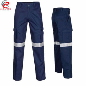 Pantalon de travail haute visibilité de qualité supérieure, respirant, multi-poches, cargo, pour hommes et femmes - Product Image 6