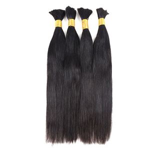 NAJIR HAIR HUB ต่อผมแท้แบบตรงอินเดีย เรมี่ ซอฟท์ แบล็ค 4 มัด 100 กรัม - Product Image 3