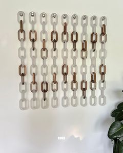 Llavero Decorativo de Resina Ecológica con Tema de Amor, Elegante y de Lujo para el Hogar, Hecho a Mano, Forma Redonda, ROYAL NATURAL - Product Image 3