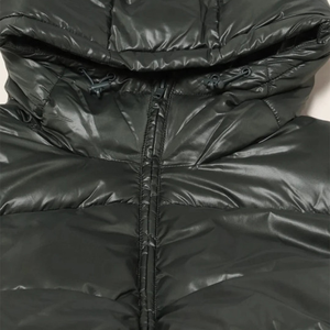 OEM Custom Men Plus Size Winter Quilted <b>Jacket</b> Waterproof Windbreaker Zipper Hoodie Embroidered Casual Snow Wear puffer hiking - Product Image 4