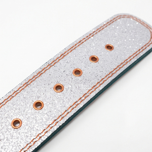 Ceinture de musculation à levier en cuir 13MM unisexe avec paillettes, pour squat, soulevé de terre et entraînement de force, avec soutien lombaire - Product Image 3