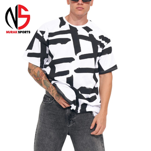 T-shirts Oversize Homme 2026 les Plus Vendus / T-shirt Oversize Homme en Matière 100% Respirante à Vendre chez Nurak, Qualité Supérieure - Product Image 1