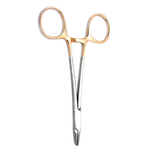 Porte-aiguille Derf à mâchoires en carbure de tungstène 12 cm, instrument microchirurgical en acier inoxydable, fournisseur de premier plan en gros - Product Image 6