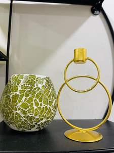 Support à bougies de style industriel de qualité supérieure, pièce maîtresse idéale pour les intérieurs modernes, porte-bougie provenant d'un fournisseur indien - Product Image 3