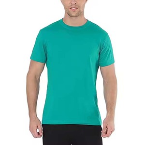 Wholesale Men's Loose Fit Boxy <b>Tee</b> Shirt <b>White</b> Color Silk Screen Printing 100% Cotton Anti-Pilling Plus Size O Neck Summer - Product Image 4