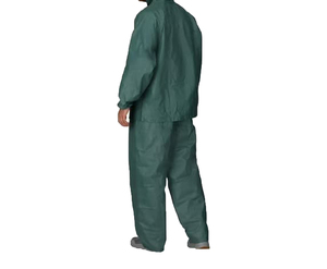 Top Selling Cheap Price Custom Waterproof Rain Suit Men Reflective Stripe Hooded <b>Jacket</b> Pants Set Outdoor Windproof Rainwear - Product Image 2