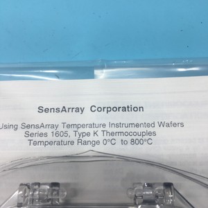 หัววัดกระบวนการผลิต SensArray 1605A-8-0015 สำหรับเวเฟอร์ ประเภท - อุปกรณ์และอะไหล่เซมิคอนดักเตอร์ระดับโลกที่เชื่อถือได้ - Product Image 5