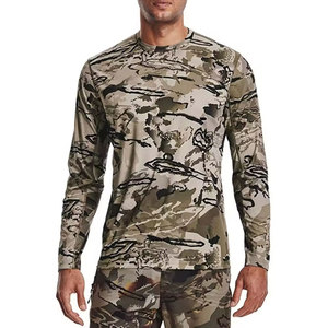 เสื้อยืดลายพรางระบายอากาศสำหรับล่าสัตว์ฤดูร้อน เสื้อยืดลายพรางแขนยาวผู้ชาย แห้งเร็ว เสื้อยืดแทคติคอลผู้ชาย - Product Image 6