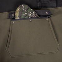 Veste tactique de chasse unisexe à manches longues, imperméable, coupe-vent, respirante, antistatique, sweat-shirt à capuche softshell personnalisé