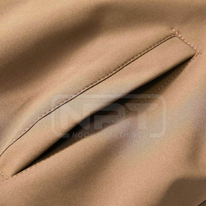 Wholesale Premium Casual Outerwear Factory Supplier Custom Color Polyester <b>Zip</b> <b>Jacket</b> <b>Men</b> Bomber <b>Jacket</b> - Product Image 4