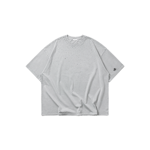 Custom Rhinestone Embellished Oversized Shiny T-<b>shirt</b> Drop Shoulder Premium Cotton Streetwear High GSM <b>Y2K</b> Fashion Men's <b>shirts</b> - Product Image 3