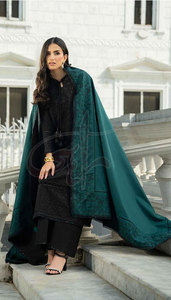 Trajes Formales de Invierno para Mujer, Marca Privada Raahi Enterprises, Corte Regular, Ecológicos, de Alta Calidad y Duraderos, Tela Khaddar, OEM - Product Image 2