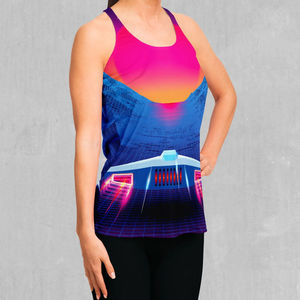 Vestes de sport personnalisées pour femmes, impression par sublimation, col rond, sans manches, pour la course à pied, prix de gros - Product Image 3
