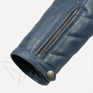 Chaqueta de Motociclista de Cuero Genuino para Hombre de la Mejor Calidad, Nueva Colección de Invierno, Chaquetas de Motocicleta con Protecciones Desmontables Personalizadas - Product Image 6