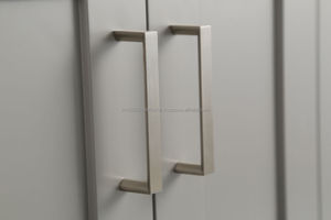 Meuble-lavabo moderne en bois massif à poser au sol avec vasque intégrée, 24 pouces, pour hôtel, garantie 1 an - Product Image 5