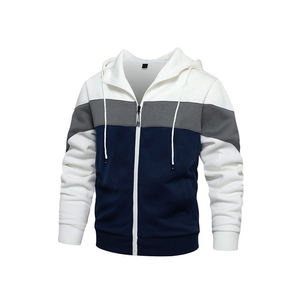 Sudadera con Capucha Térmica de Alta Calidad 100% Algodón para Hombre, Personalizable al por Mayor, con Bordado y Estampado en Color de Contraste para Invierno - Product Image 4