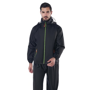 Conjunto de chándal cortavientos de nailon personalizado con sudadera con cremallera y pantalones cortos, conjunto cortavientos liso para hombre, nuevo conjunto de chándal cortavientos. - Product Image 2