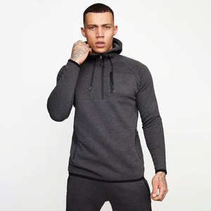 Sweat à capuche en molleton 100 % coton de qualité supérieure pour homme, coupe ajustée, style unique, vente en gros - Product Image 3
