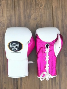 Gants de boxe professionnels style NBNL, faits main en cuir, pour sparring - Product Image 3