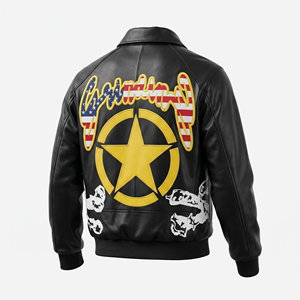 Veste en PU COLD SPIRIT IMPEX de qualité supérieure, nouveau style, 100% cuir de vache véritable, séchage rapide, respirante, streetwear, automne, décontractée, pour hommes - Product Image 4