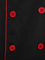 Veste de chef à manches longues pour hommes et femmes grande taille hôtel Restaurant cuisine travail uniforme pour restaurant boulangerie cantine cuisson