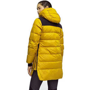 Abrigo de invierno acolchado de algodón impermeable para mujer con capucha y cuello de piel desmontables, chaquetas acolchadas tipo puffer. - Product Image 5