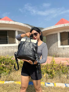 ใหม่กระเป๋าเป้สะพายหลังหนังทำด้วยมือแท้หนังวัวแท้ย้อนยุคหนังวัวแท้สไตล์วินเทจใช้ได้ทั้งชายและหญิงกระเป๋าใส่แล็ปท็อปทำงานลำลอง - Product Image 5