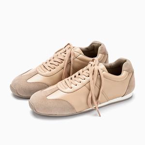 B'fee OEM ODM Zapatos Deportivos Casuales de Mujer con Cordones, Punta Cerrada, de Cuero Genuino/Ante, Forro de Algodón, Hechos en Bangladés - Product Image 3