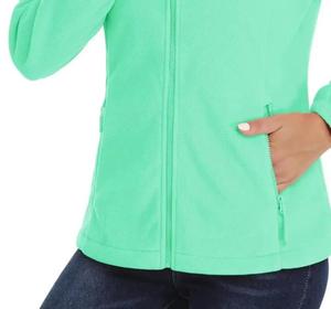 Veste à fermeture éclair intégrale pour femme avec logo personnalisé, séchage rapide - Product Image 3