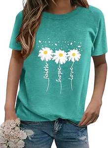 T-shirt en coton doux pour femmes de qualité supérieure, col en V, manches courtes, impression de logo personnalisée, export en vrac - Product Image 2