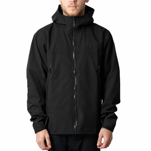 Chaqueta Cortavientos Impermeable Ligera Unisex Personalizada para Exteriores con Capucha y Tela de Nailon para Deportes - Product Image 4