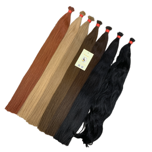 มัดผมเคราตินปลายนาโนทรงตรงปลายเล็บยาวสองชั้น - Product Image 1