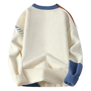 Sweat-shirt à col ras du cou pour hommes 2025 Hot Design OEM Custom Made Men Fleece Plain Sweatshirt avec manches longues - Product Image 5