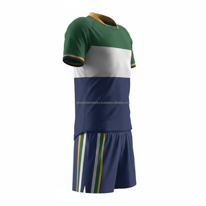 Uniforme de rugby à manches courtes, sur mesure, OEM, vente en gros - Product Image 4