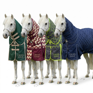 Couverture d'extérieur intégrale pour cheval, imperméable et respirante, motif cheval, couverture respirante et chaude pour l'hiver, couverture pour cheval - Product Image 4