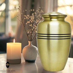 Premium urn design timeless artisan decor piece black luxury <b>memorial</b> <b>vase</b> decorative ceremonial centrepiece elegant handcrafted - Product Image 4