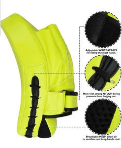 Almohadillas de Boxeo de Alta Calidad Hechas de Cuero, Almohadillas de Boxeo para Seguridad Deportiva, Almohadillas de Boxeo Curvas para Entrenamiento - Product Image 5