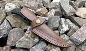 Couteau de camping d'extérieur avec lame en acier inoxydable et manche ergonomique pour la survie et la chasse, couteau d'extérieur robuste - Product Image 2