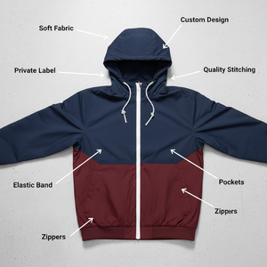 Chaqueta Cortavientos Ligera con Capucha, para Deportes al Aire Libre, Diseño Sublimado, Tela de Poliéster, Primavera, Verano, Otoño - Product Image 6