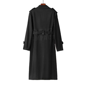 Manteau long pour homme personnalisé, manteau d'hiver moderne, vêtements décontractés élégants, vêtements de mode, fabrication OEM ODM, vente en gros, mélange de laine, chaud pour l'hiver - Product Image 2