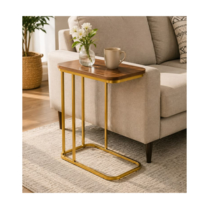 Marble Top <b>Nesting</b> Side <b>Table</b> With <b>Gold</b> Metal Frame Stylish Home Furniture Round Accent End <b>Table</b> Living Room Bedroom Side <b>Table</b> - Product Image 3