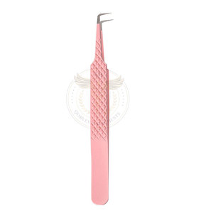 Pince à épiler professionnelle en acier inoxydable pour cils, couleur personnalisable, poignée confortable, logo personnalisé - Soin de beauté durable - Product Image 3