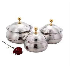 Campana Decorativa de Metal Plateado en Cobre y Plata, Hecha a Mano, Campana Tradicional de Templo para Oración, Decoración del Hogar, Campana Ritual Martillada a Mano - Product Image 6