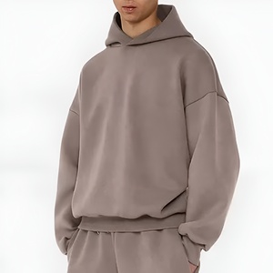 Men <b>Oversized</b> <b>Hoodies</b> Casual Streetwear Pullover Cotton Blend <b>Long</b> Sleeve Mens Loose Fit <b>Hoodies</b> - Product Image 1