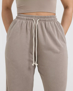Pantalons décontractés pour femmes, pantalons de jogging en molleton à jambes larges avec logo personnalisé, couleur et design sur mesure - Product Image 5